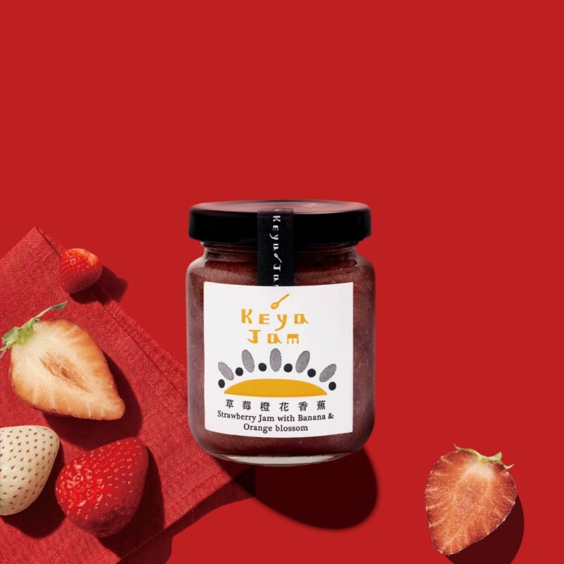 柯亞果醬-草莓橙花香蕉